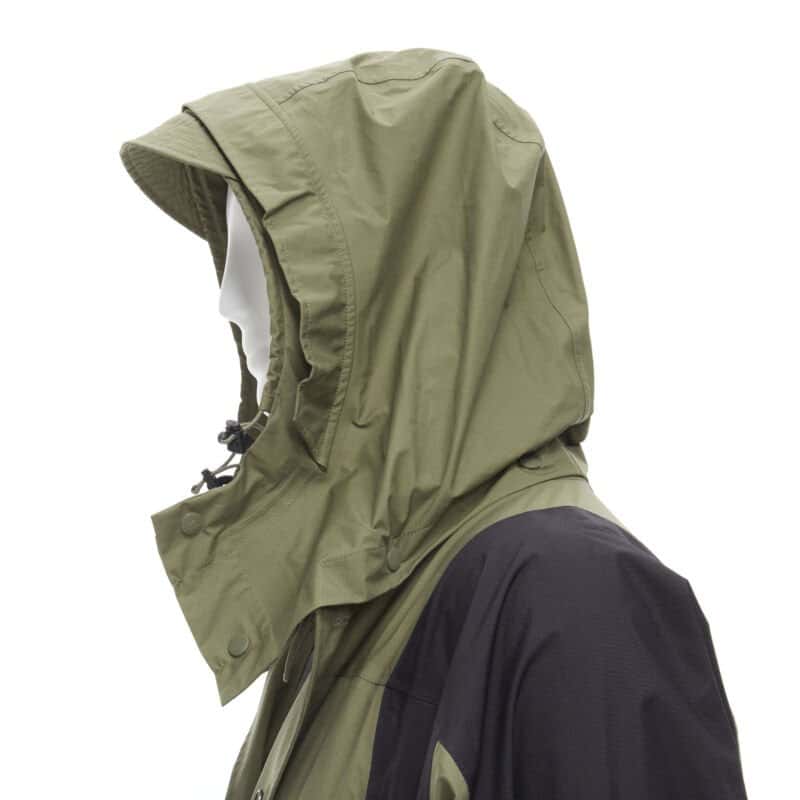 The North Face Green Gore Tex Raincoat Green Very good condition - Back View
