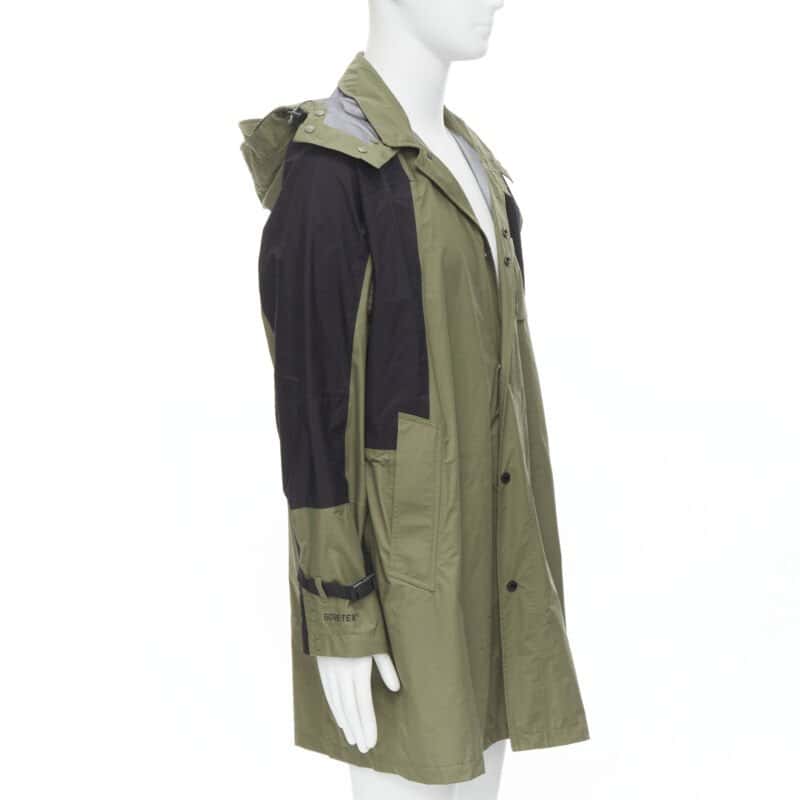 The North Face Green Gore Tex Raincoat Green Very good condition - Inside View
