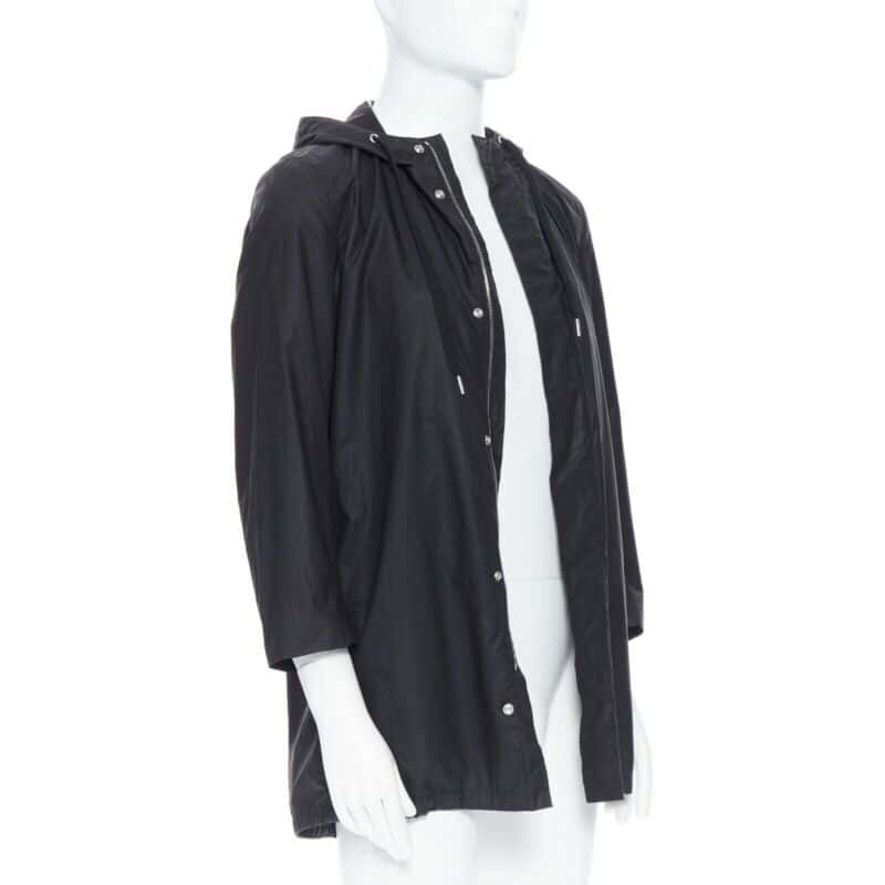 Christian Dior Black Utilitarian Windbreaker Black Polyester Good condition - Box View
