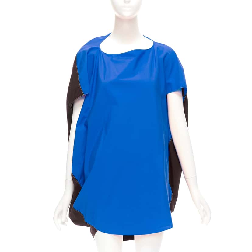 Marni Cocoon Mini Dress Black Cotton Never worn - Front View
