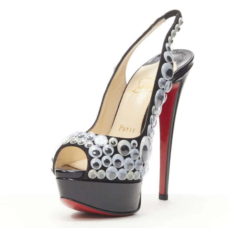 Christian Louboutin Deja Vu Sling Pumps Black Very good condition - Model View