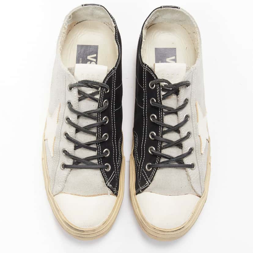 Golden Goose VSTAR2 Grey Leather Very good condition - Back View