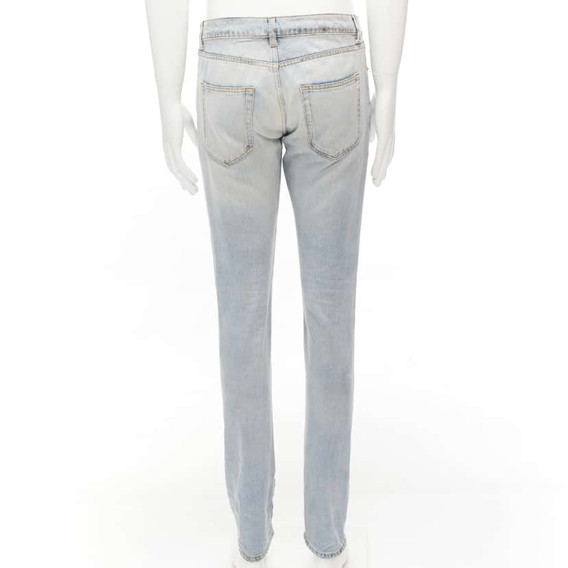 Saint Laurent D02 M/SK-LW Blue Cotton Never worn - Box View