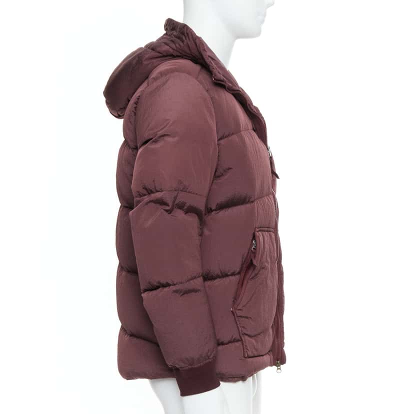 Stone Island Purple Down Puffer Jacket Purple Never worn - Box View