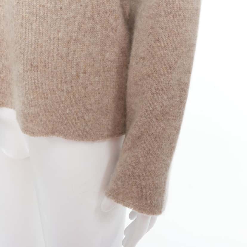 The Elder Statesman Loose Sweater Brown Cashmere Good condition - Back View