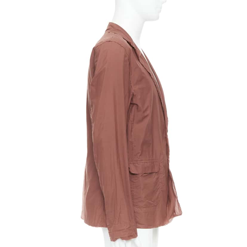 Lanvin Raw Edge Blazer Red Very good condition - Model View
