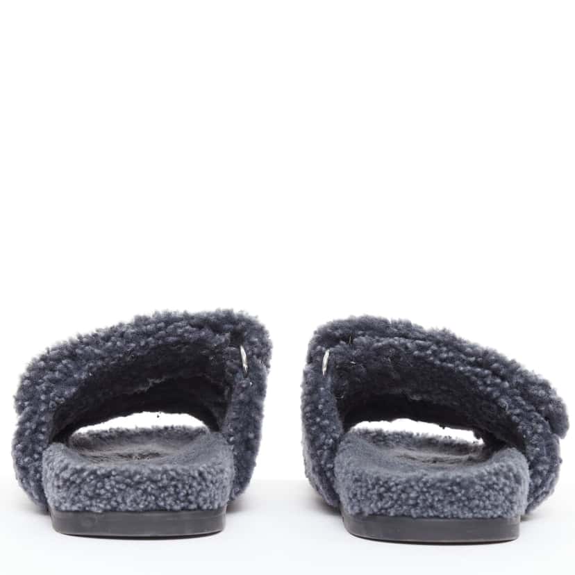 Hermès Chypre Grey Fur Good condition - Box View