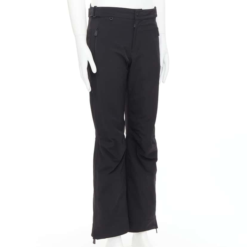 Moncler Pantaloni Da Sci Black Fair condition - Inside View