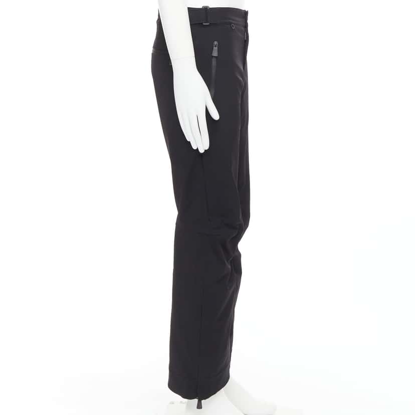 Moncler Pantaloni Da Sci Black Fair condition - Model View
