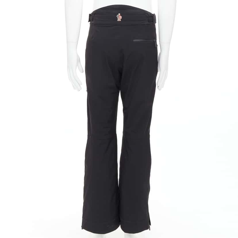 Moncler Pantaloni Da Sci Black Fair condition - Box View