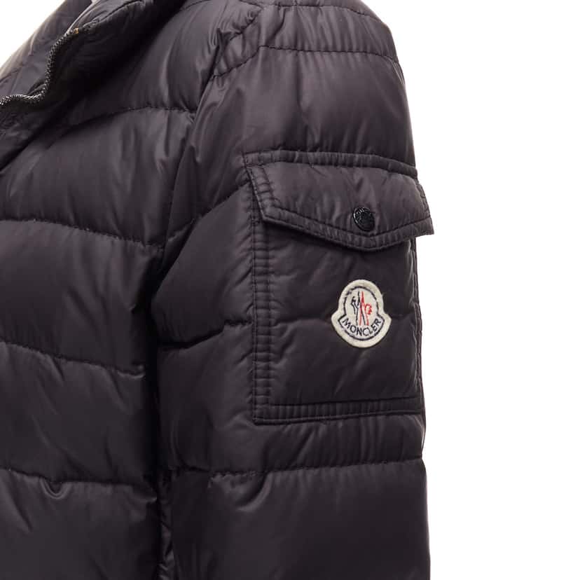 Moncler Norme Afnor Black Fair condition - Back View