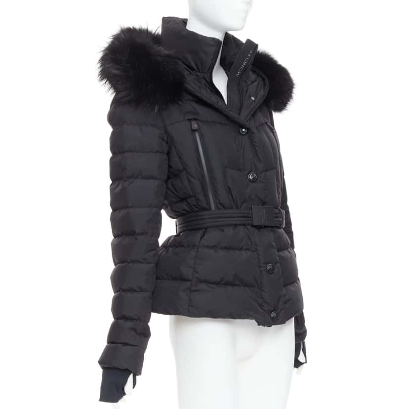 Moncler Beverley Giubbotto Black Very good condition - Model View