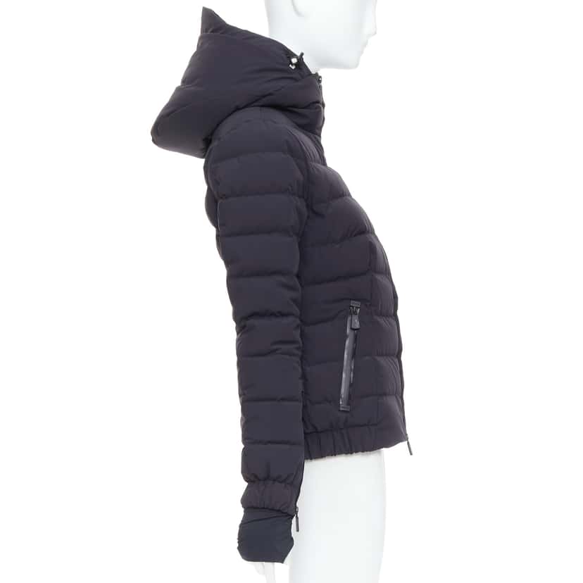 Moncler Chena Giubbotto Black Fair condition - Box View