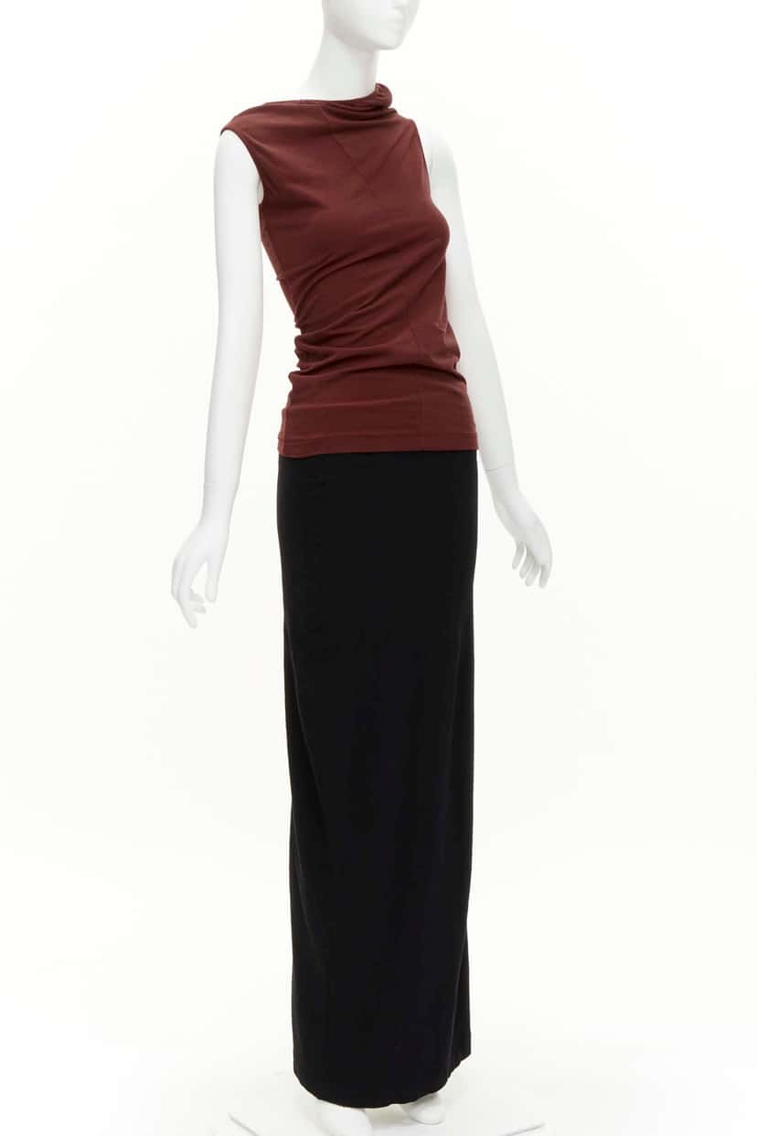 Comme Des Garcons Lumps Bumps Skirt Red Very good condition - Back View