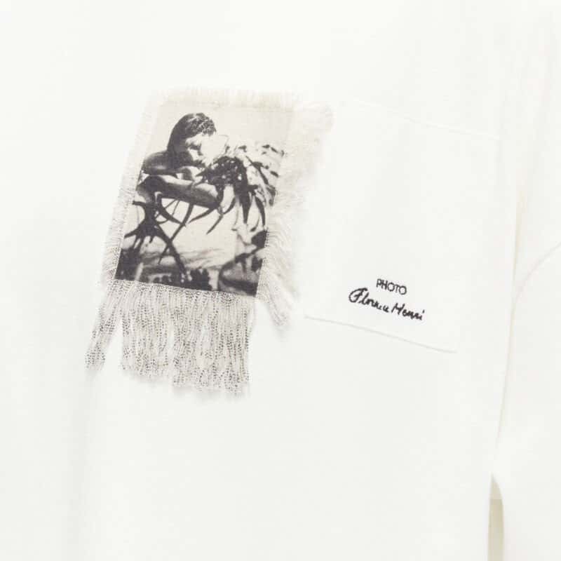 Jil Sander Photo Patch T-Shirt White Cotton Never worn, with tag - Back View