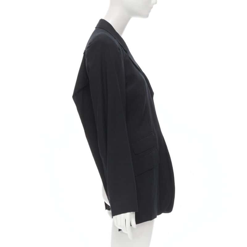 Junya Watanabe Shoulder Cut Blazer Navy Wool Very good condition - Box View