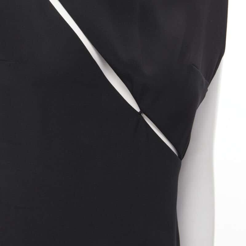 Gres Slit Cutout Dress Black Polyester Never worn - Back View