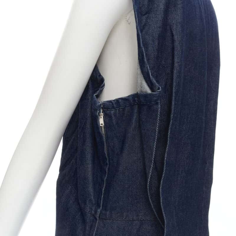 Comme Des Garcons Pinched Seam Dress Blue Never worn - Back View