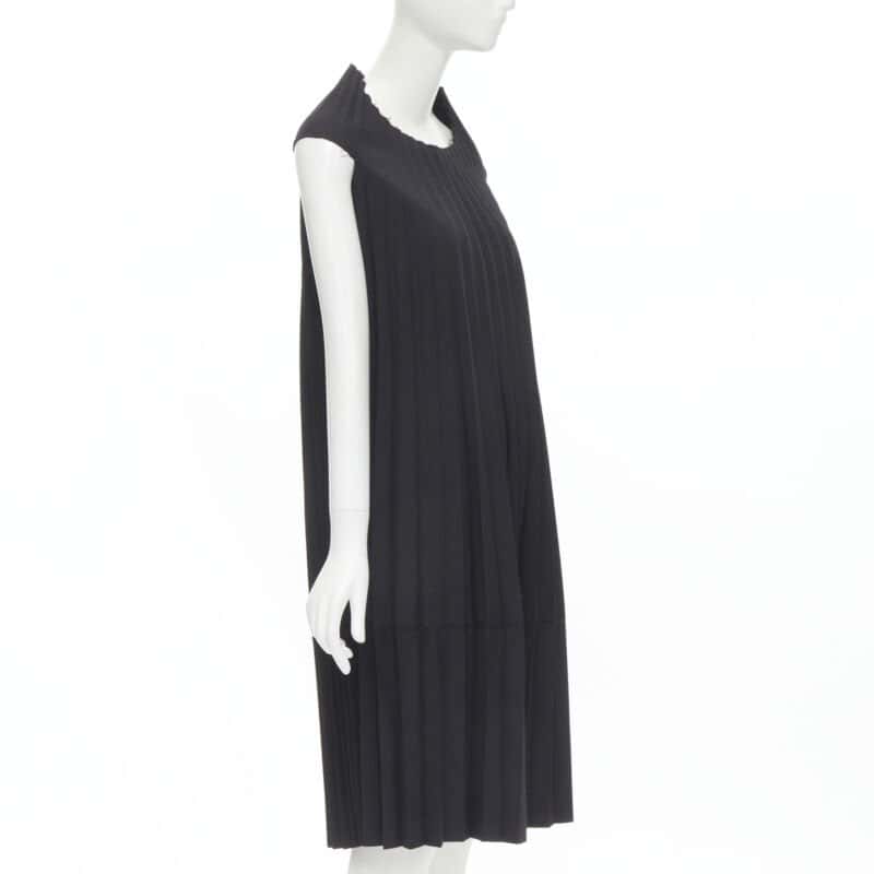 Junya Watanabe Accordion Dress Black Cotton Never worn - Inside View