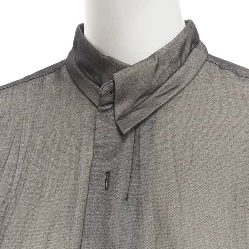 Comme Des Garcons Trompe L’oeil Shirt Black Cotton Never worn - Back View