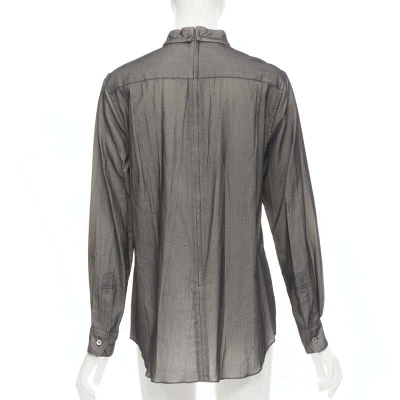 Comme Des Garcons Trompe L’oeil Shirt Black Cotton Never worn - Box View