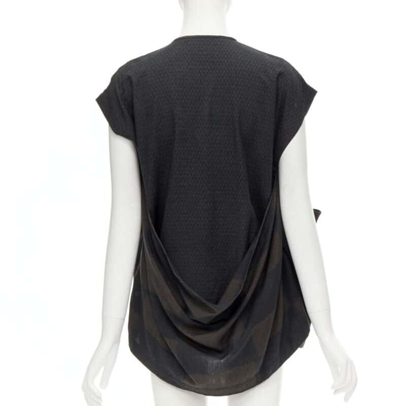 Comme Des Garcons Checked Wrap Vest Green Cotton Never worn - Box View
