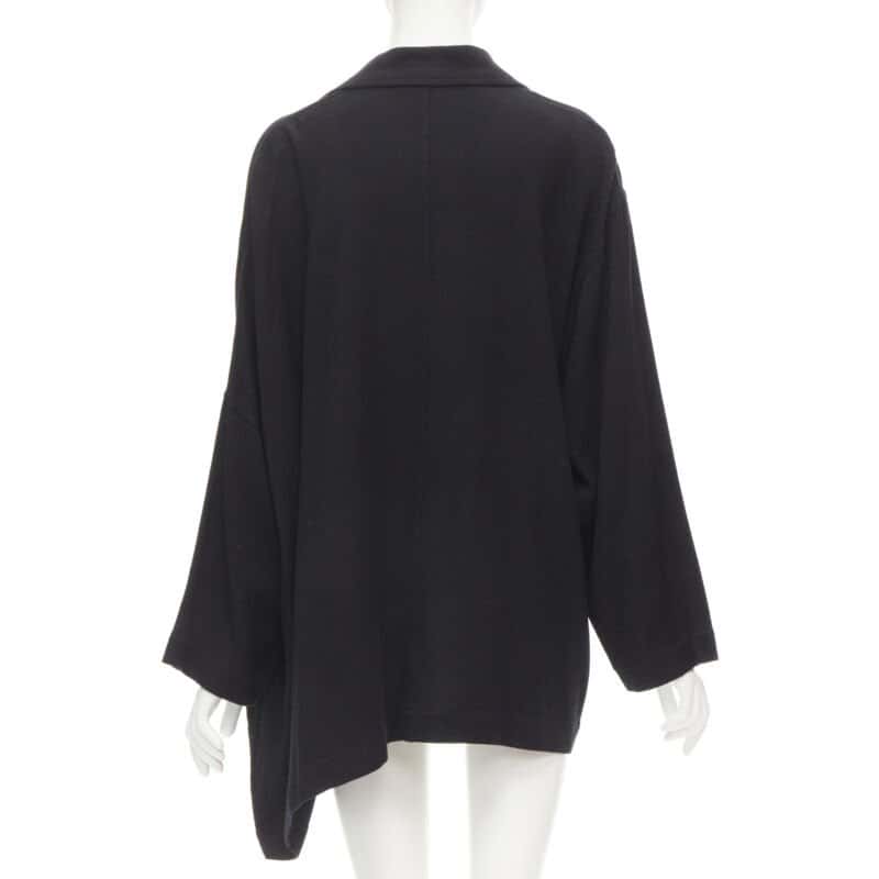 Comme Des Garcons Wide Cut Blazer Black Wool Never worn - Box View