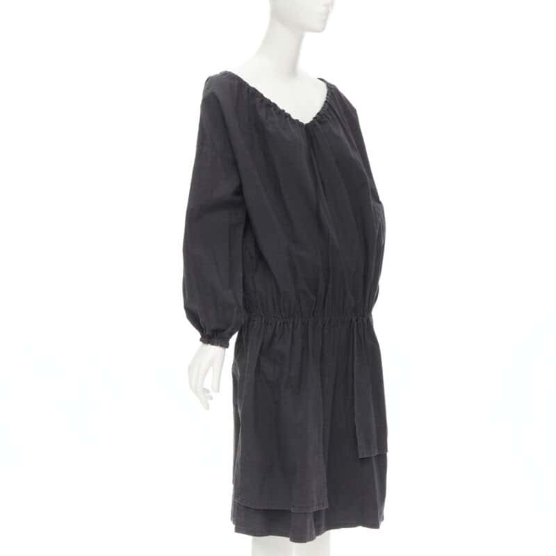 Comme Des Garcons Beggar Bishop Dress Grey Cotton Very good condition - Inside View