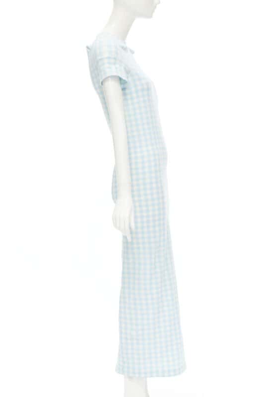 Comme Des Garcons Lumps Bumps Dress Blue Never worn - Model View