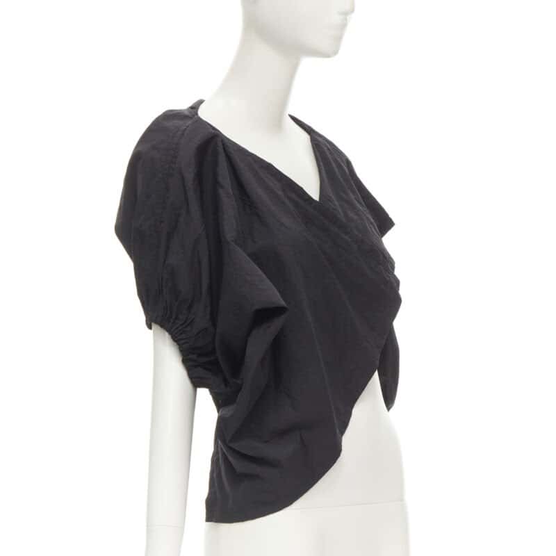 Comme Des Garcons Twist Back Jacket Black Never worn - Inside View