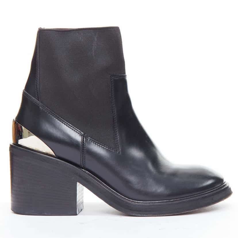 Acne Studios Dion Black Leather Fair condition - Front View