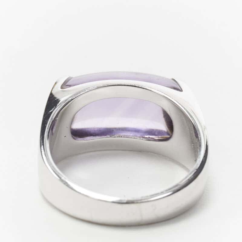 Bvlgari Amethyst Stone Ring Silver Silver Good condition - Model View