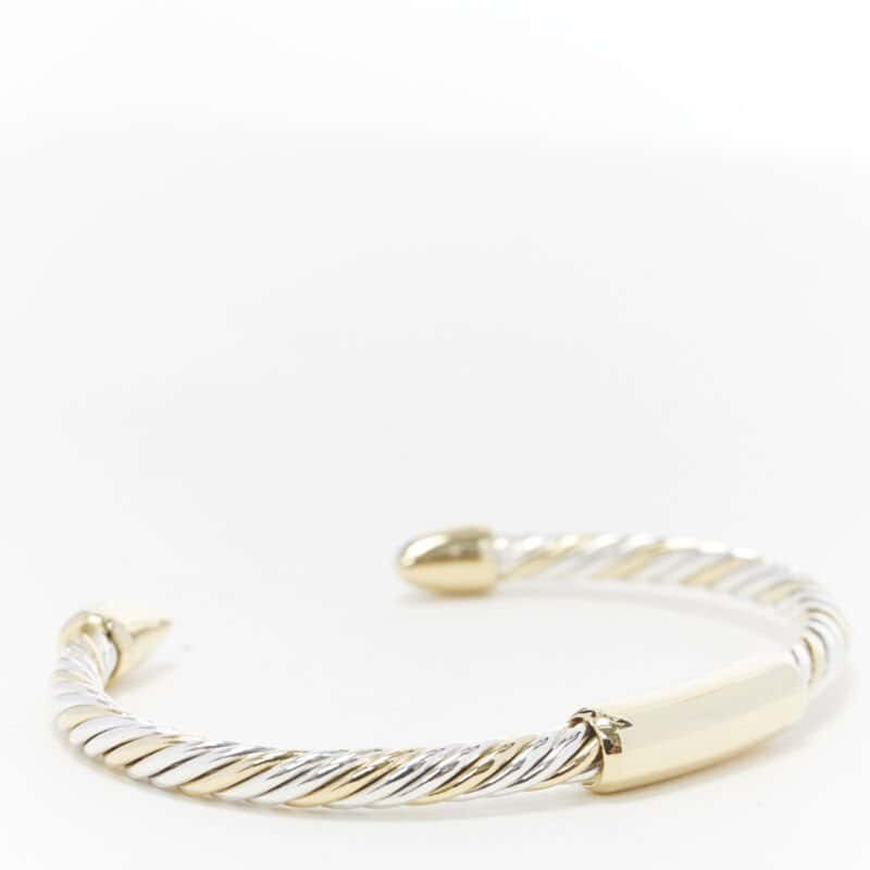 Bvlgari Yellow White Gold Twist Gold Good condition - Back View