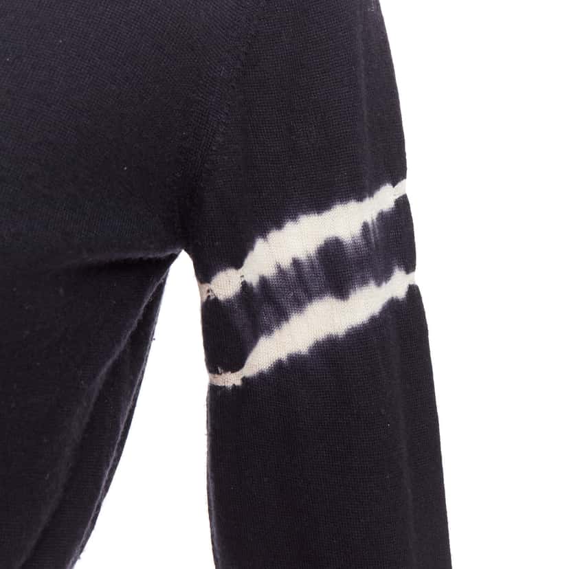 Miu Miu Tie Dye Pullover Black Cashmere Good condition - Back View