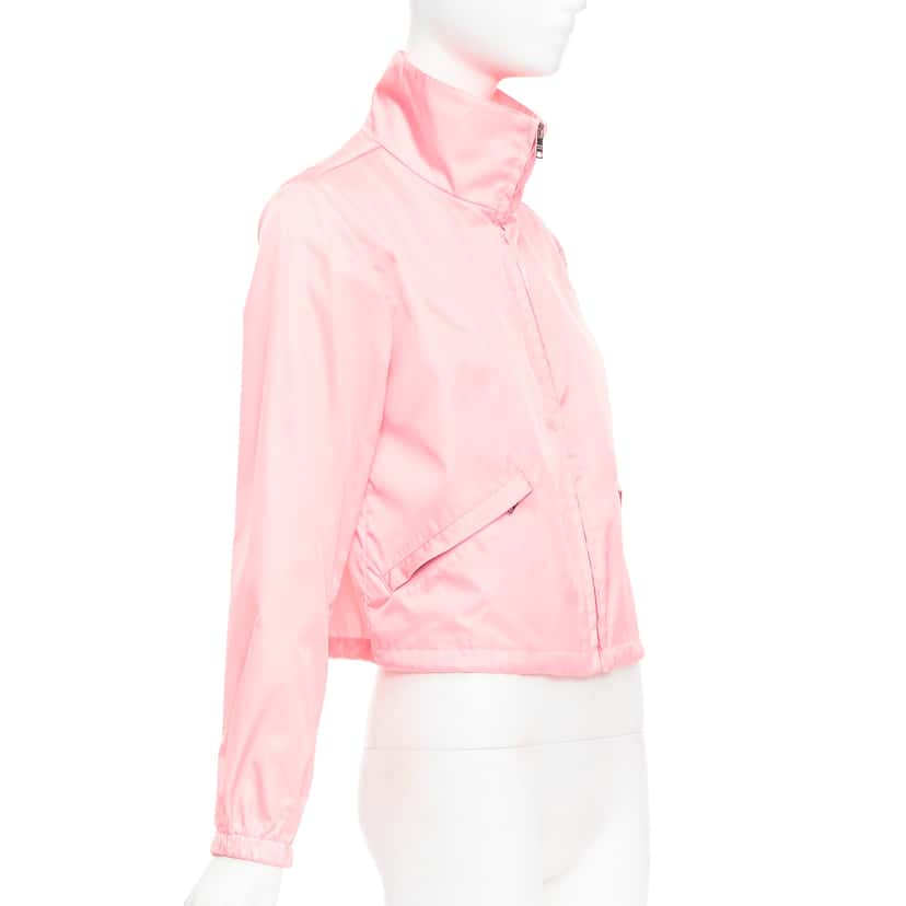Prada Nylon Pouch Anorak Pink Very good condition - Model View