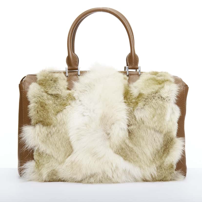 Michael Kors Scaled Gia Tote Brown Fur Good condition - Inside View