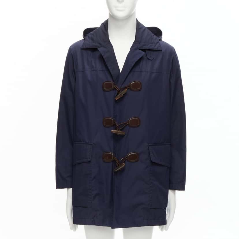 Gucci White Military Panel Jacket Navy Fair condition - Front View