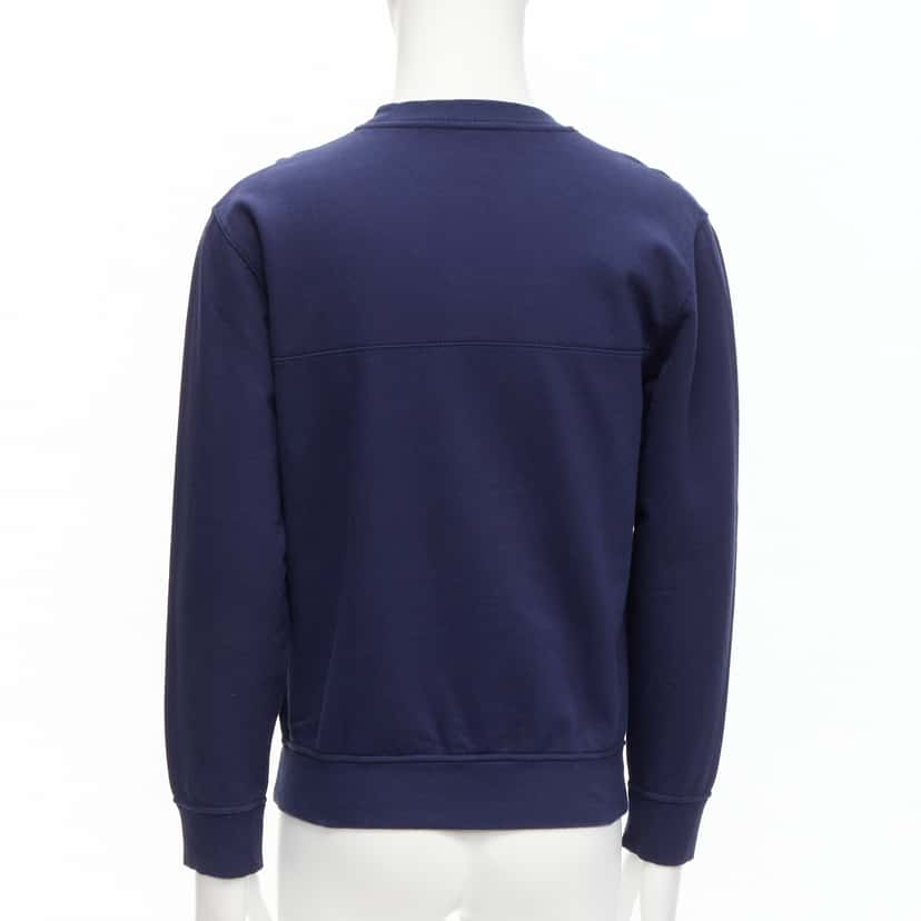 Louis Vuitton Horse Embroidery Sweater Navy Cotton Very good condition - Box View