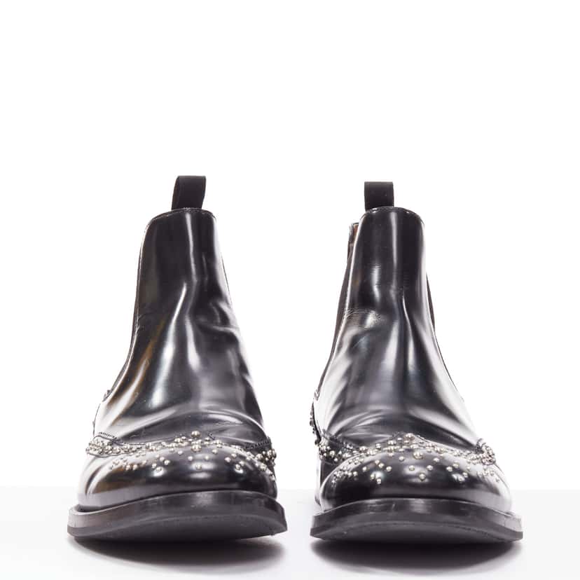 Church's Ketsby Met Black Leather Fair condition - Inside View