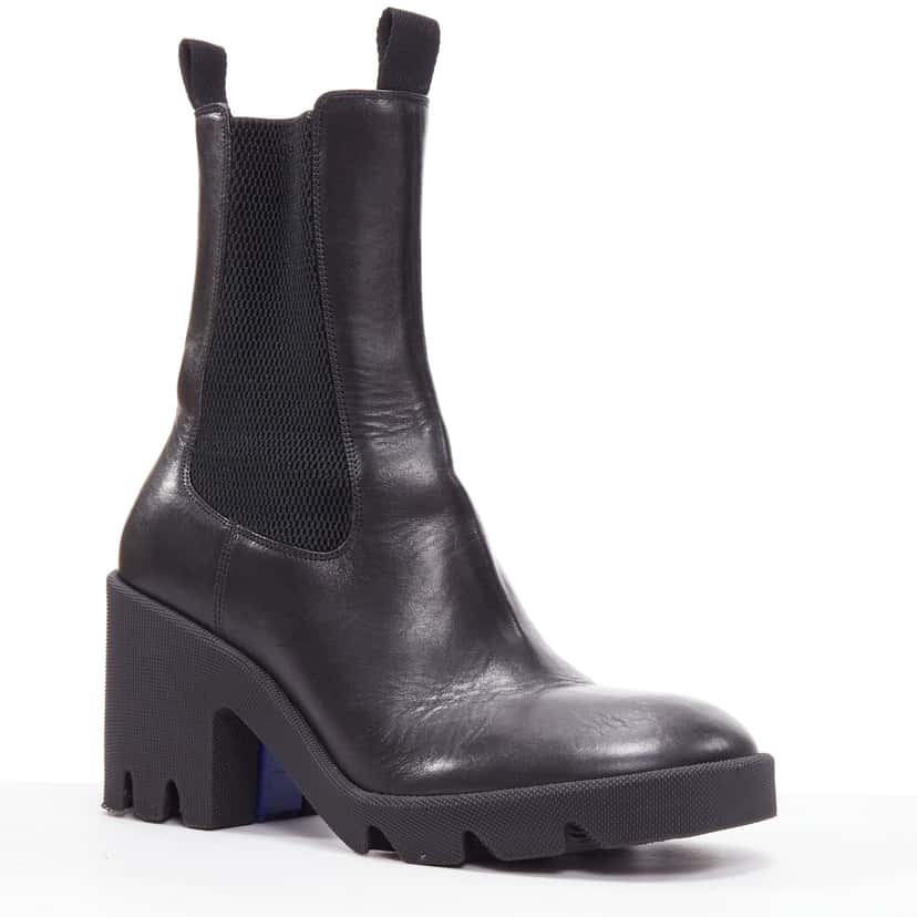 Burberry Stride 85 Black Leather Good condition - Back View