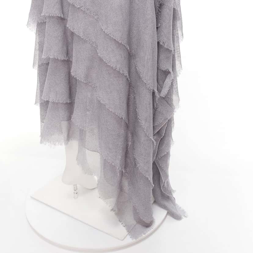 Maticevski Winning Grey Polyester Fair condition - Back View