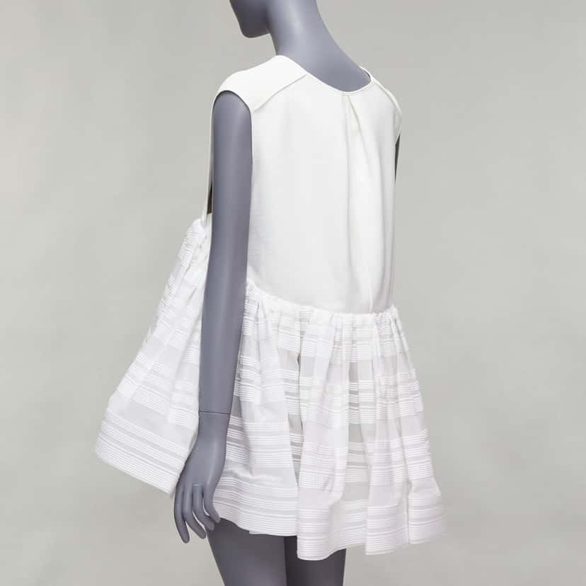 Maticevski Escapism White Polyester Never worn, with tag - Box View