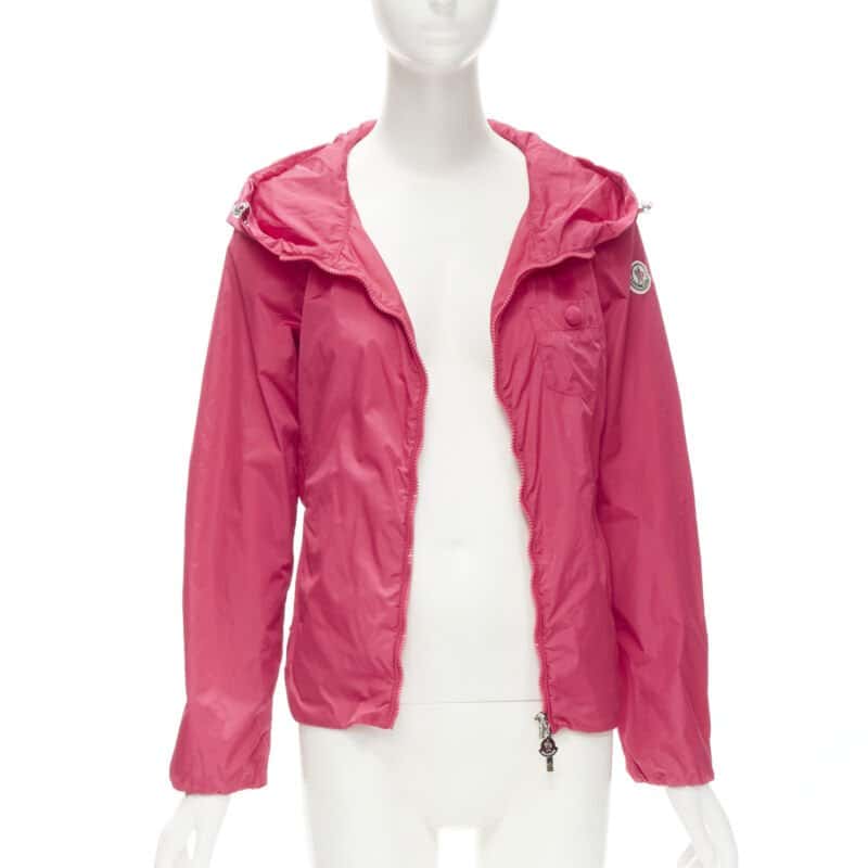 Moncler GAZON GIUBBOTTO Pink Polyamide Very good condition - Inside View