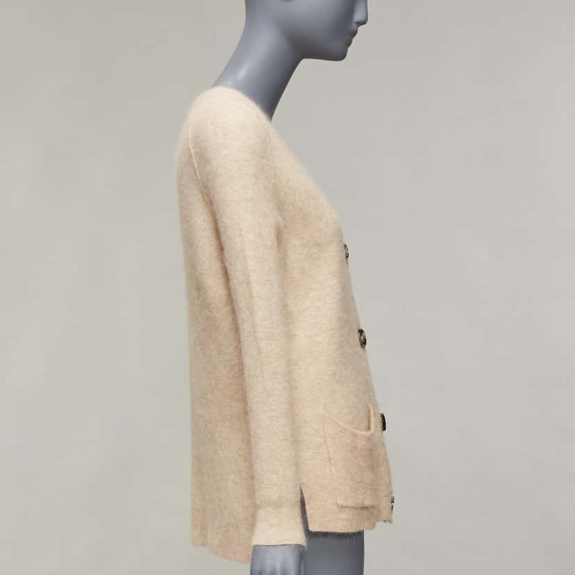 Acne Studios FN WN KNIT000071 Beige Never worn - Model View