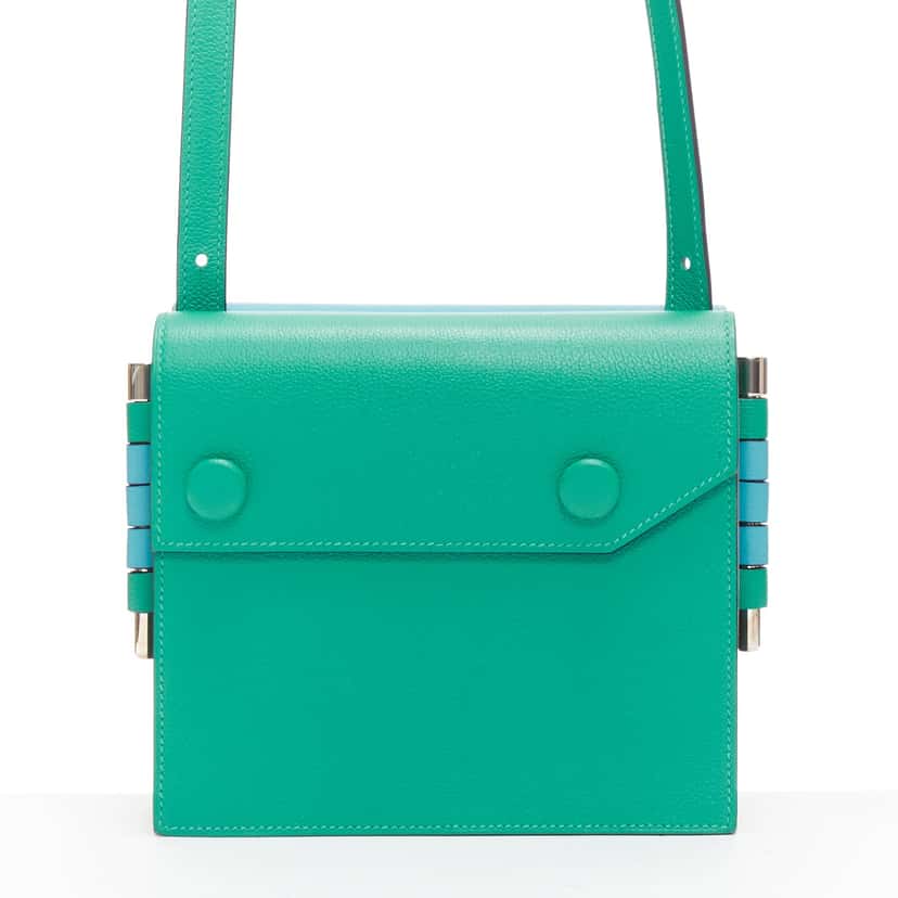 Hermès Twins Blue Leather Never worn - Box View