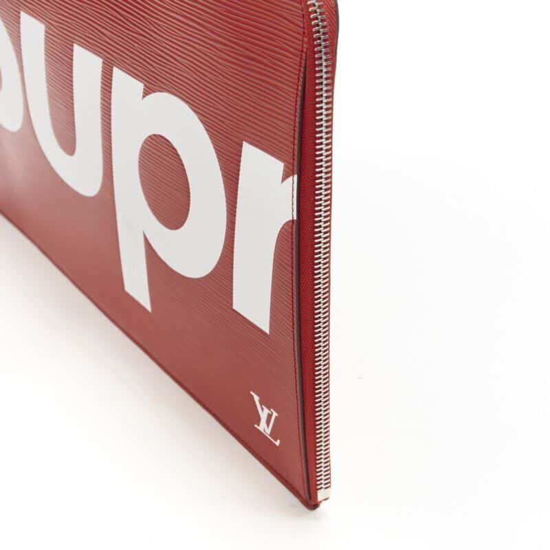 Louis Vuitton Classic Box Bag Red Leather Never worn - Box View