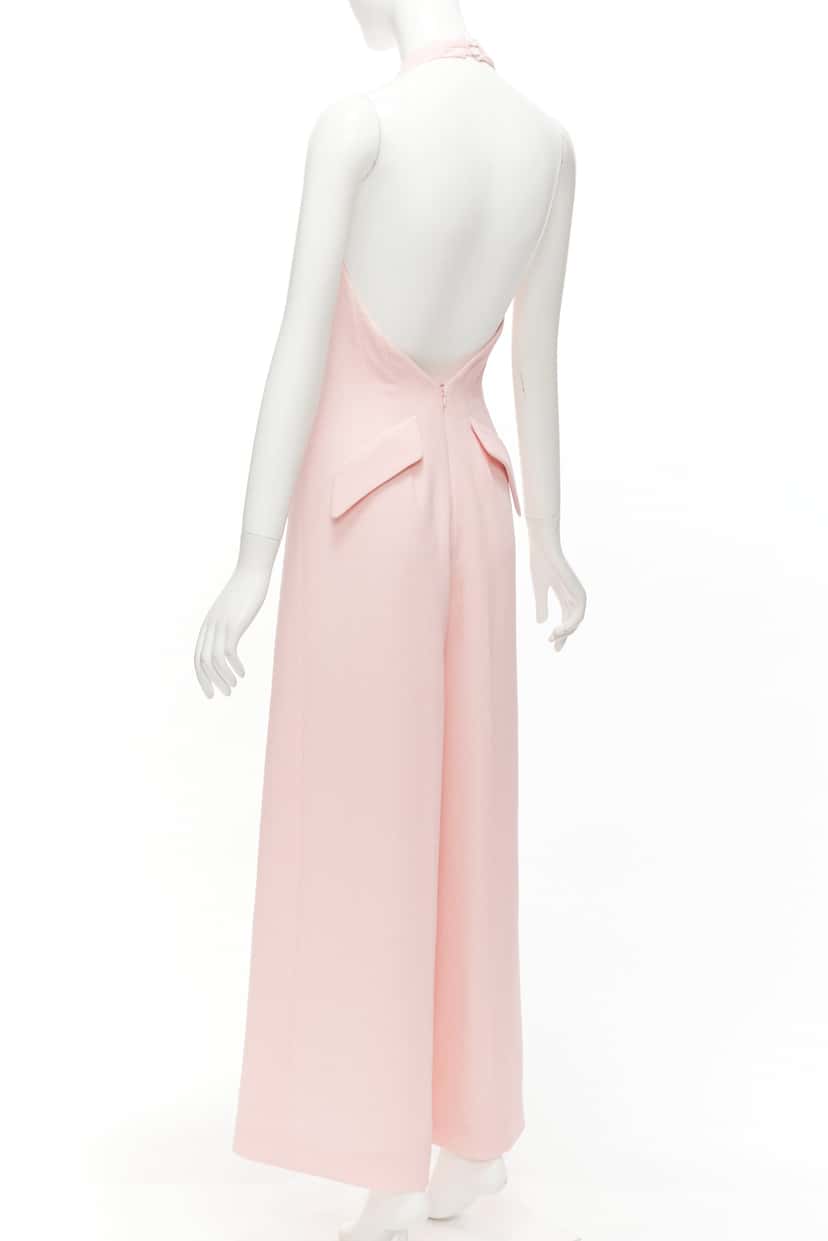 Emilia Wickstead Sabryn Pink Polyester Never worn - Back View