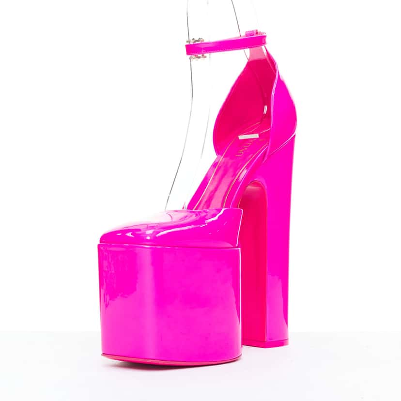 Valentino Garavani Discobox 180 Pink Very good condition - Model View