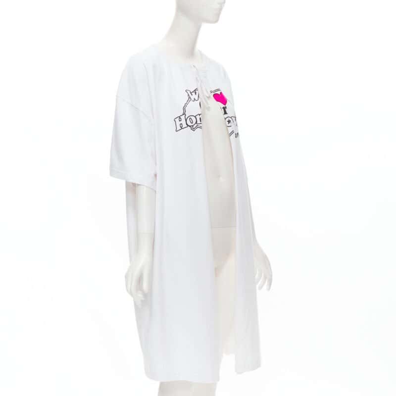 Vetements We Love Hometown Sweater White Cotton Very good condition - Inside View