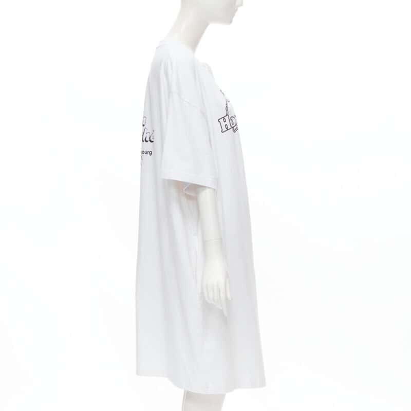 Vetements We Love Hometown Sweater White Cotton Very good condition - Model View
